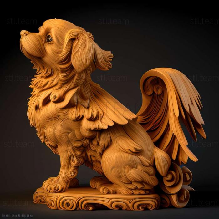 Nivernais Griffon dog